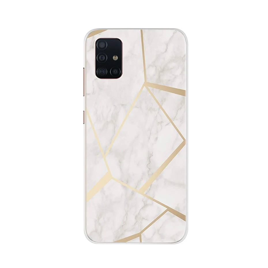 For Samsung Galaxy A51 Case Soft TPU Silicone Back Cover For Samsung A30 A20 A505 A50S A30S A71 A51 A10 A10S A20S Phone Cases