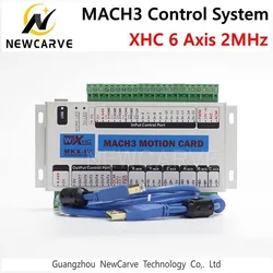 XHC 6 Axis Mk4 MKX-IV 4-generation Mach3 Breakout Board Usb Motion Control Card 2mhz Support Windows 7,10