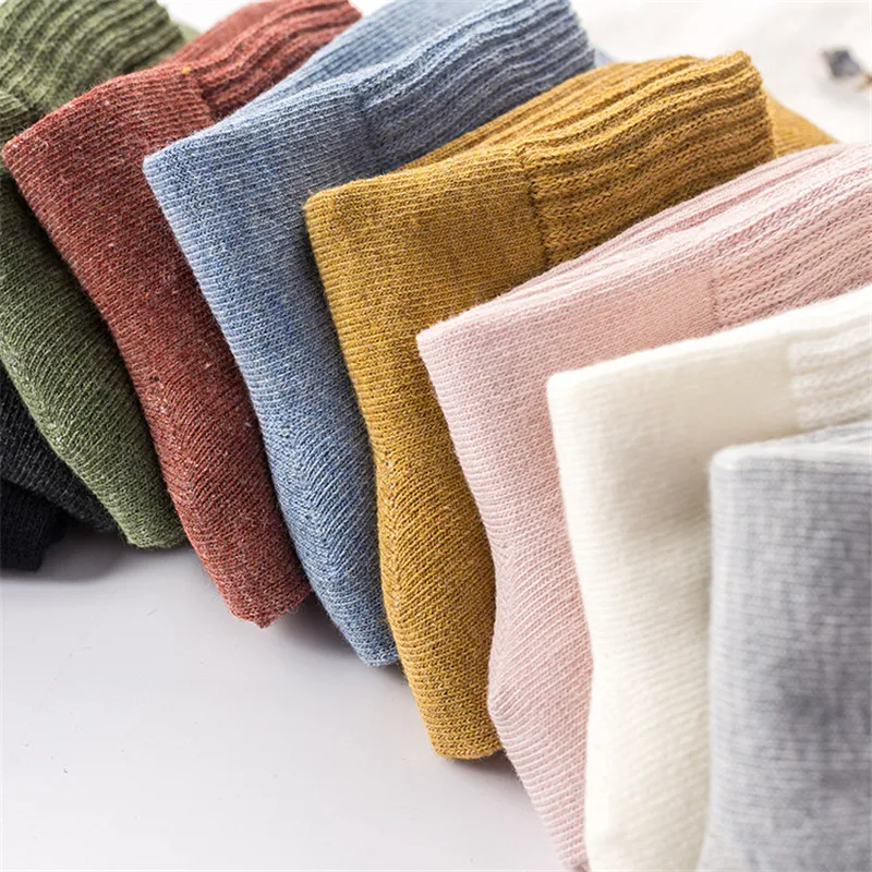 Socks for women autumn winter warm short sock Embroidery heart harajuku female casual socks ladies funny sox mujuer meias