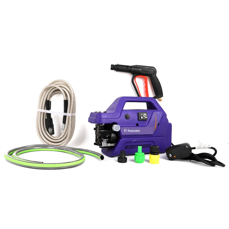 Lavadora de uso doméstico o en coche, portátil, creativo, de alta tensión, 220v, motor de inducción, limpieza de coche