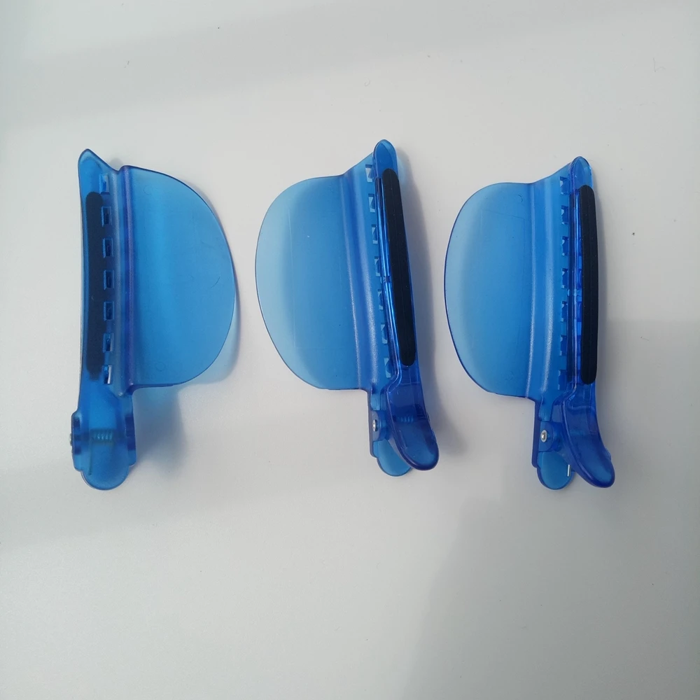 1 pieces/lot Easy/ Speed Separator Clips Blue Wig Sectioning Clips for Lace Wig Tape Hair Extension