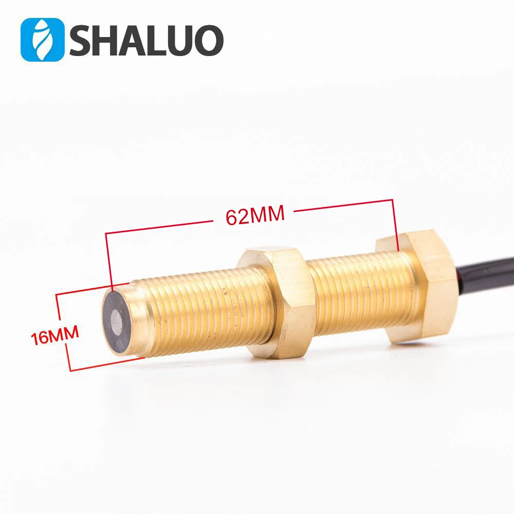 M16 Engine Generator Sensor Diesel genset part Magnetic Speed Sensor 1.5mm Screw Brass Material electronic sensor