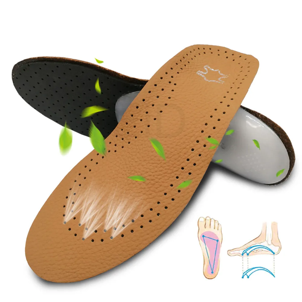 EID Da Cao Cấp Orthotic Đế Phẳng Bàn Chân Hỗ Trợ Chỉnh Hình Giày Đế Đế Cho Bàn Chân Nam Nữ Trẻ Em O/Chân X