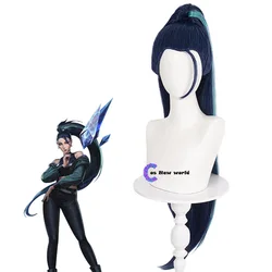 Game League Cosplay KDA Kaisa Cosplay K/DA Costume Kaisa Wig Halloween 3 styles wigs in stock with free wigcap
