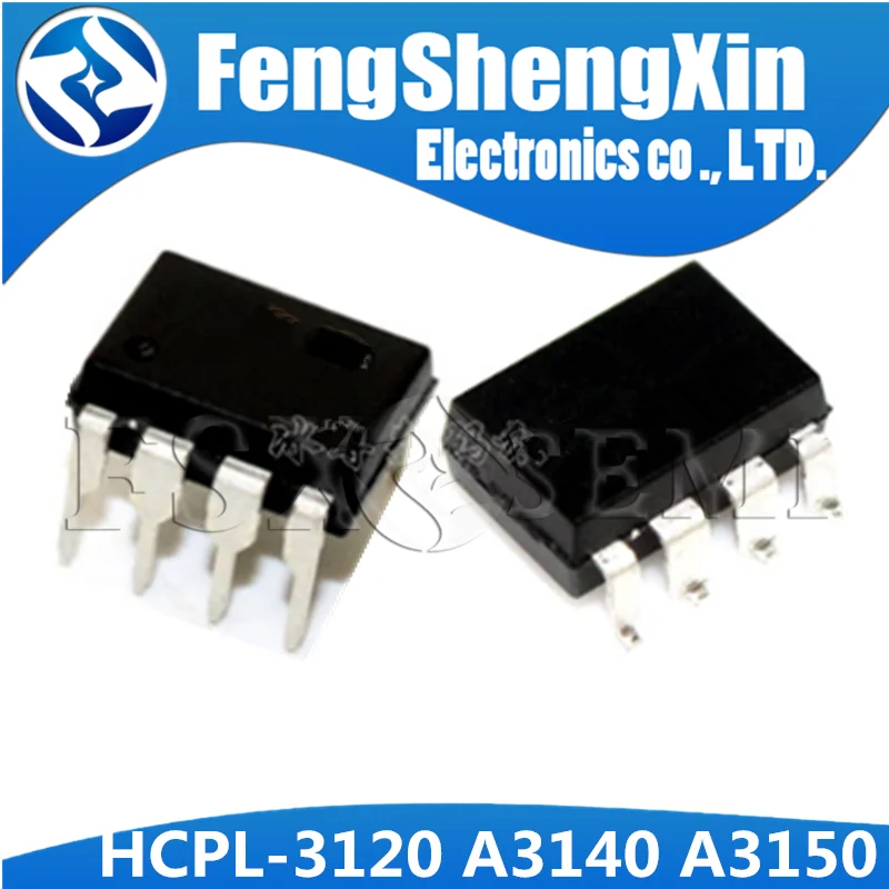 10pcs/lot HCPL-3120V HCPL-3140V HCPL-3150V A3120V A3140V A3150V SOP DIP optocoupler IC