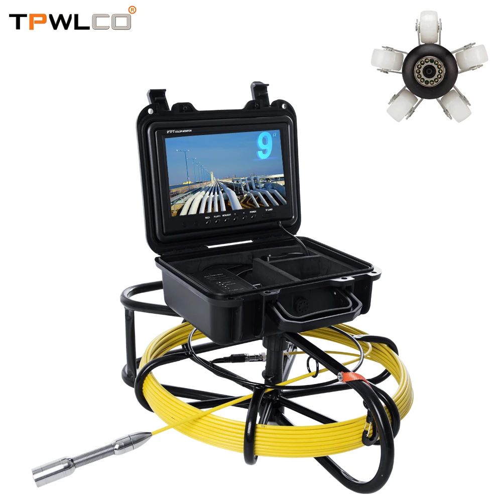 

23MM Underwater Pipe Inspection Camera Waterproof HD 1000TVL Camera Head Industrial Sewer Pipeline Borescope Drain Endoscope