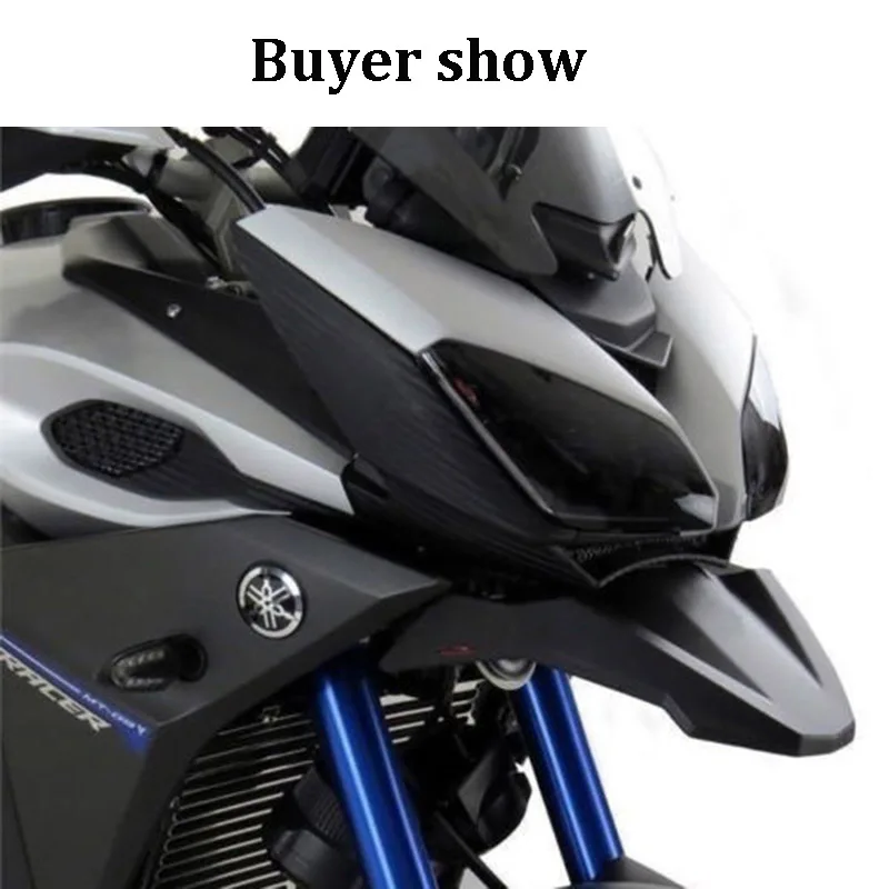 Front Wheel Fender Beak Nose Cone Extension Cover Extender Cowl For Yamaha For  MT09 Tracer FJ-09 FJ09 2015 2016 2017 2018 2019