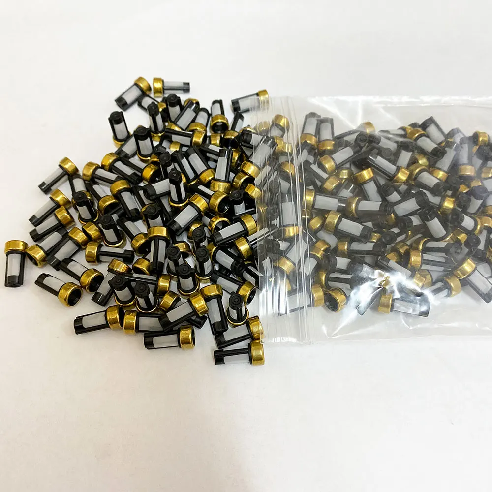 200pieces Universal Fuel Injector Micro Filter ASNU03C 11001 For Bosch Injector 12*6*3mm