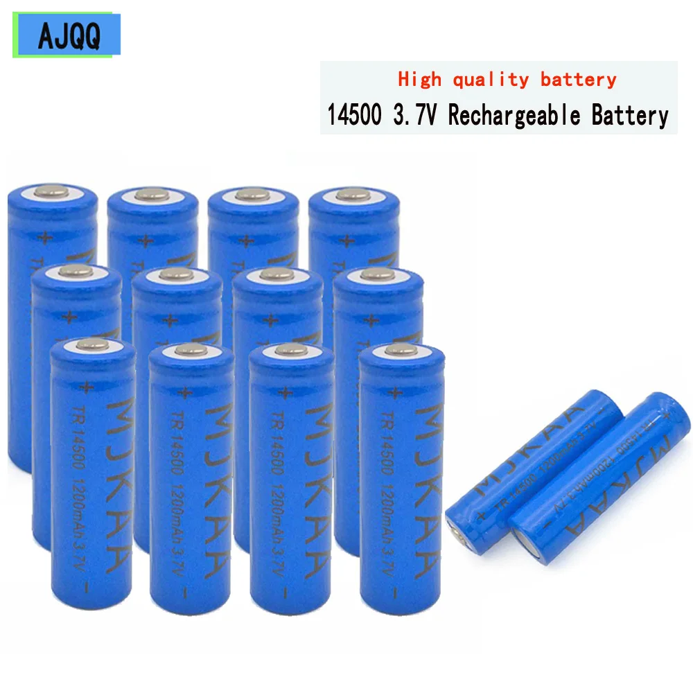 

Cheap Rechargeable Battery 14500 3.7V 1200mAh lithium ion Batterier for Torch Mini Fan Gamepad,LED Flashlight Torch