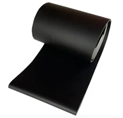 Perimeter:3000x200x3mm Black PVC  Industrial Transmission Conveyor Belt(Can Customized Size)