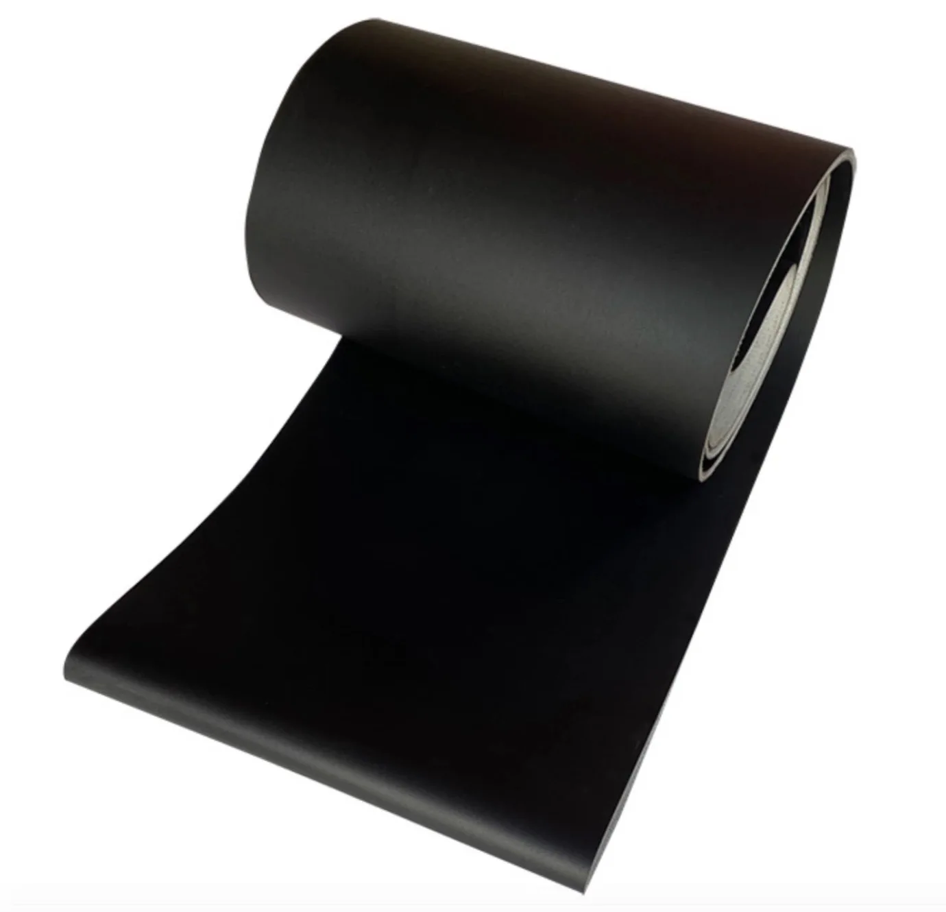 Perimeter:2500x200x2mm  Black PVC  Industrial Transmission Conveyor Belt(Can Customized Size)