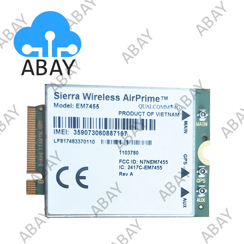 

Sierra Wireless AirPrime EM7455 4G LTE IoT Module Wireless Communication LTE FDD Cat6 Module