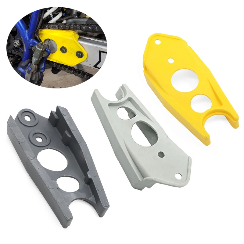 3 Color Rubber Chain Guide Slider Cover Swingarm Protective For YAMAHA XT400 XT600 GT125 TT350 XT GT TT all year Dirty Bike