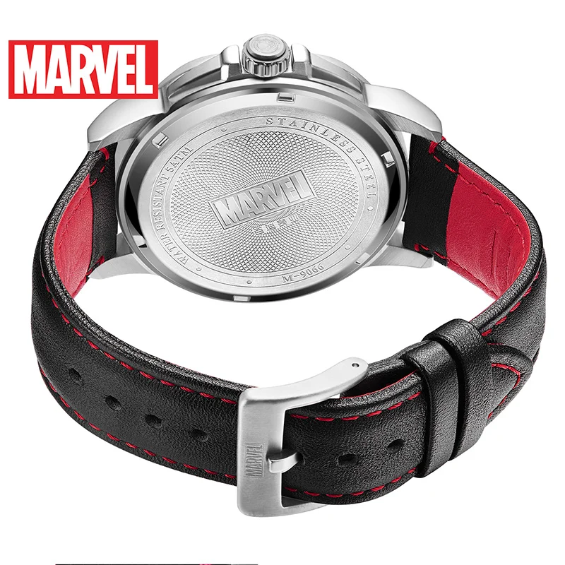 Marvel Avengers Ant For Mans Watch Quartz Fashion Casual New Unisex Wristwatch Stainless Steel Case Super Hero Coated Glass Date