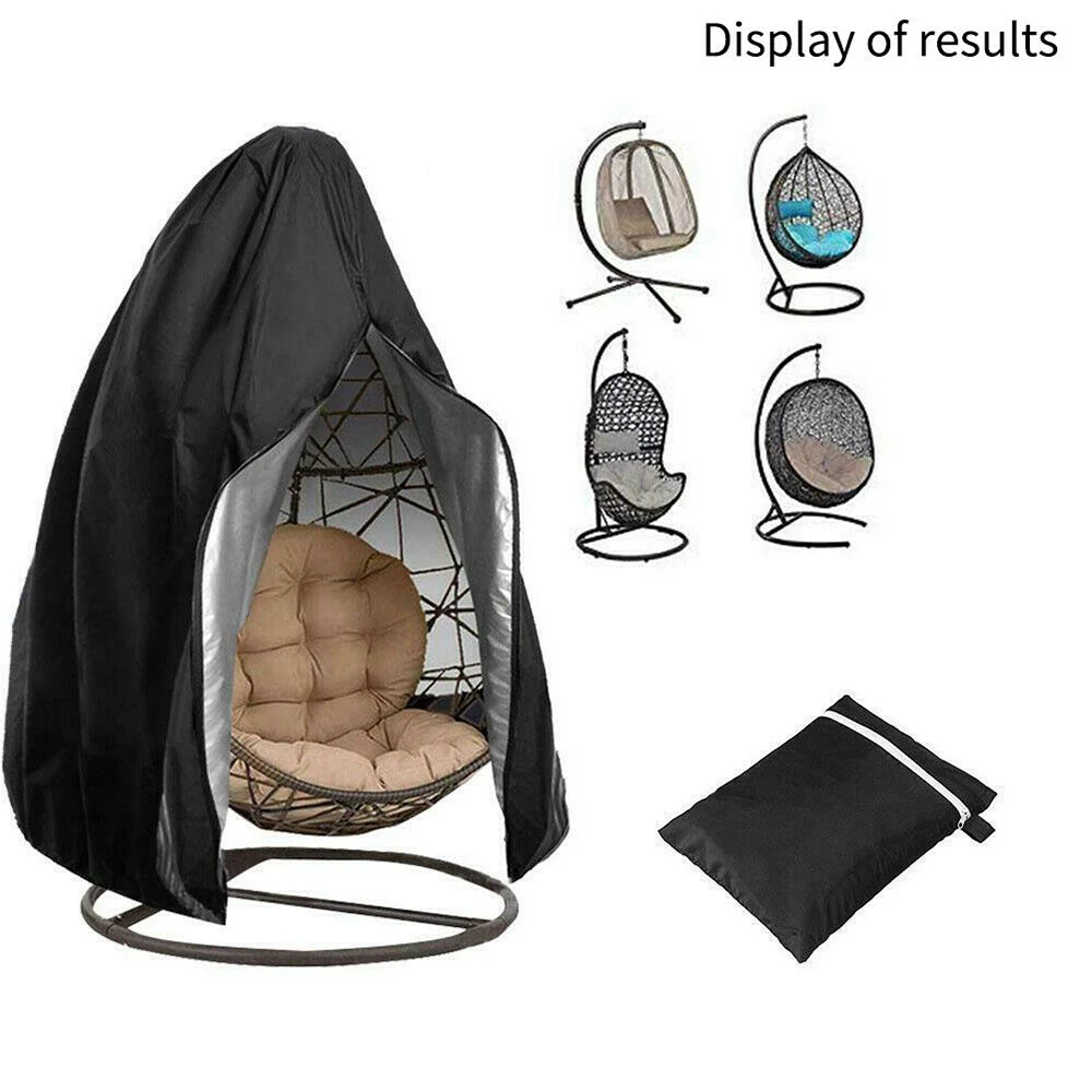 Swing Chair Stand Seat Cover for Hanging Hammock Stand Egg Wicker Seat Patio Garden Outdoor Universal Protactor Dust Cover D30