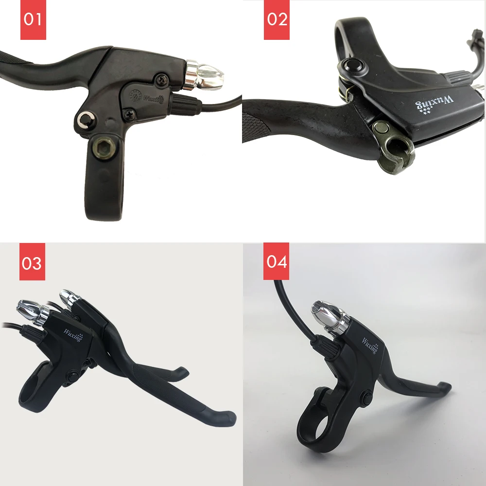 WUXING-Electric Ebike Five Star Brake Lever Brake Lever Cut Off Power MTB Road Park Brake Cycling Accessories 115PDD