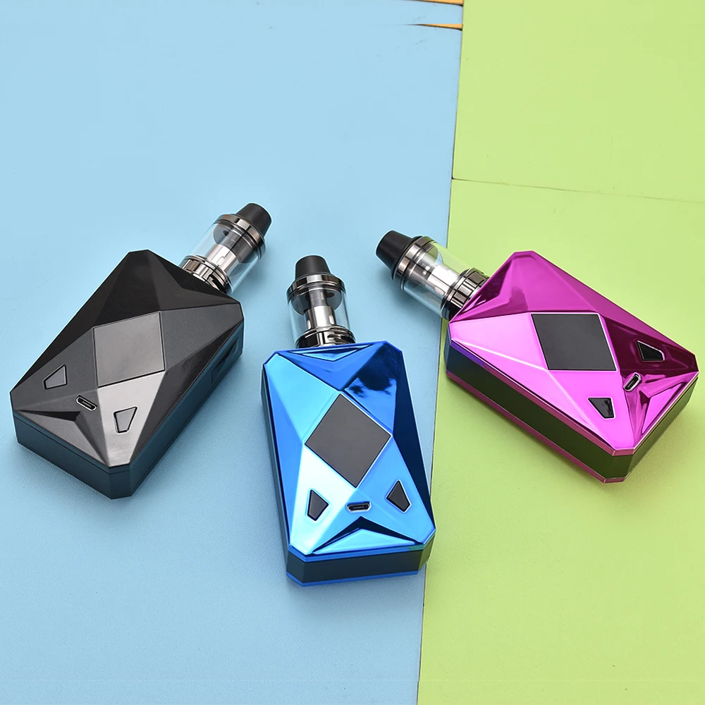 

100W Box Mod Electronic Cigarette Kit 4ml Vape Atomizer 2600mah battery Vaporizer Starter-Kit Vaporizer Vape kit