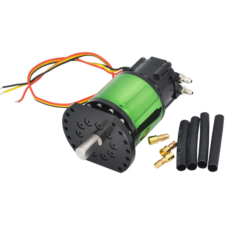 Motor rotativo sem escova para escavadeira rc, motor de simulação de grande torque 35a esc para carregador hidráulico rc tamiya, modelo de robô diy