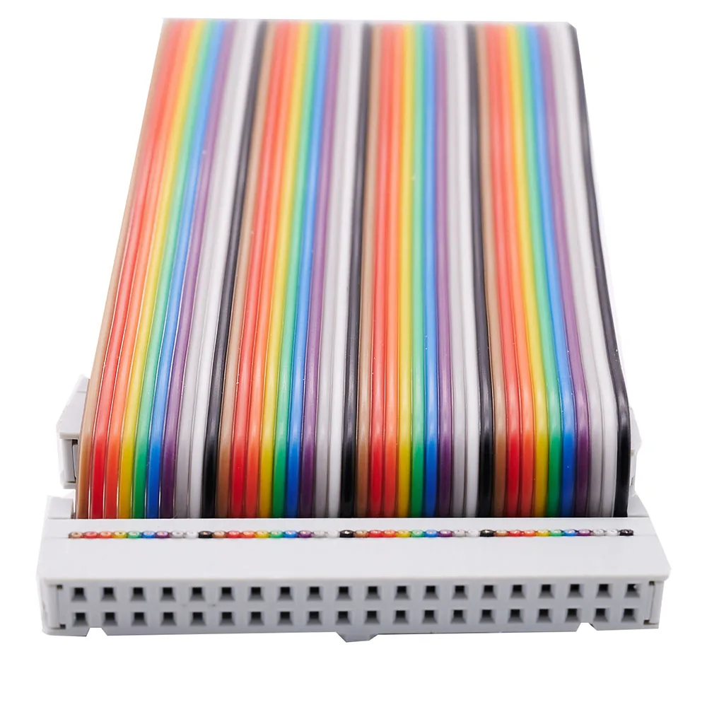 Raspberry Pi 4 Model B 8 "(20cm) kabel GPIO, kabel taśmowy 40 pin do 40 p GPIO do Raspberry Pi 4/3B/B + / Zero / 2B