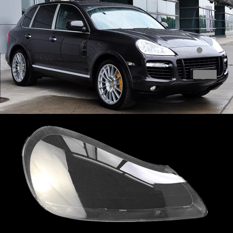 

Lofty Richy For Porsche Cayenne 2008-2010 Front Headlamp Lampshade Headlight Waterproof Bright Head Lamp Shade Light Shell Cover