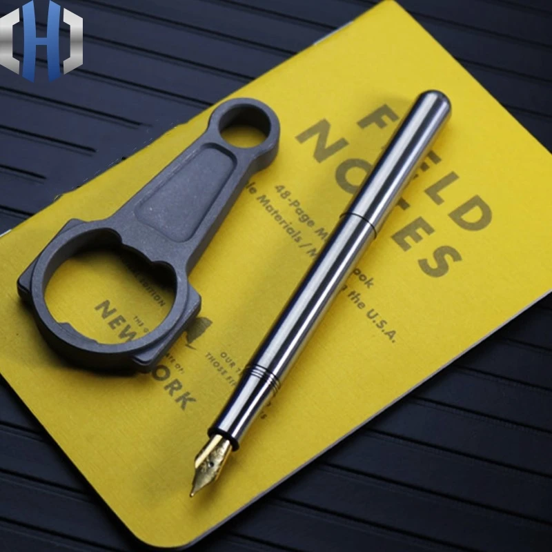 Tactical Pen Titanium Alloy Pen Mini Compact Portable Metal Pen Business Pen