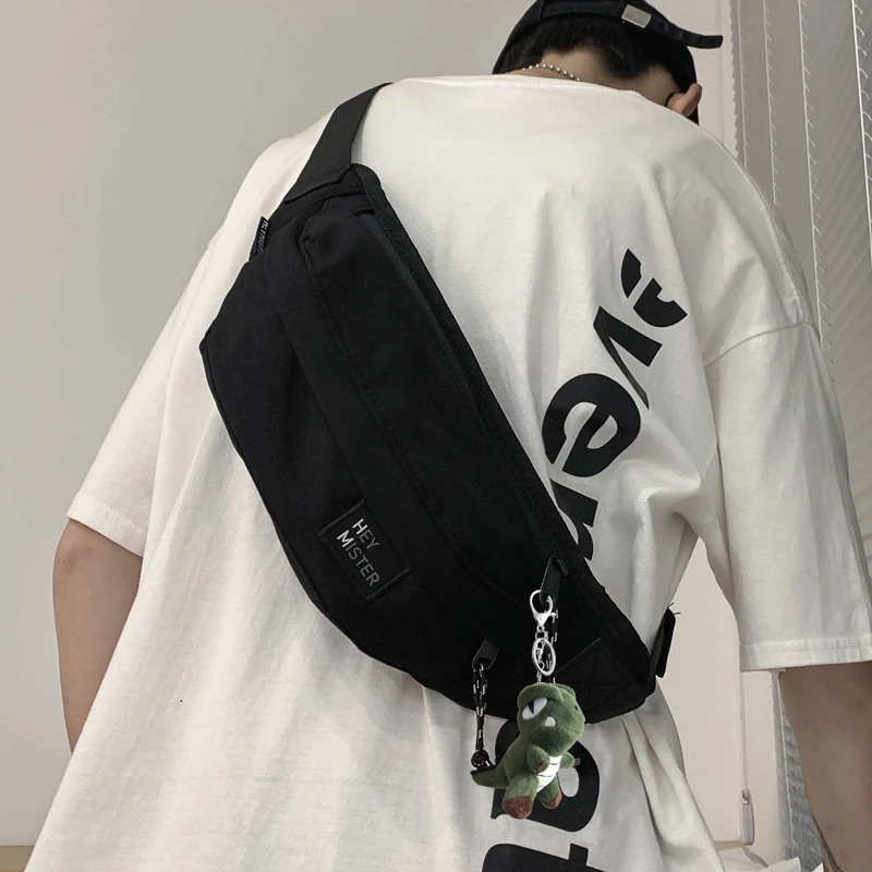 Chest bag men's messenger bag tide brand men's diagonal men's shoulder bag ins tide bag student sports backpack waist bag women