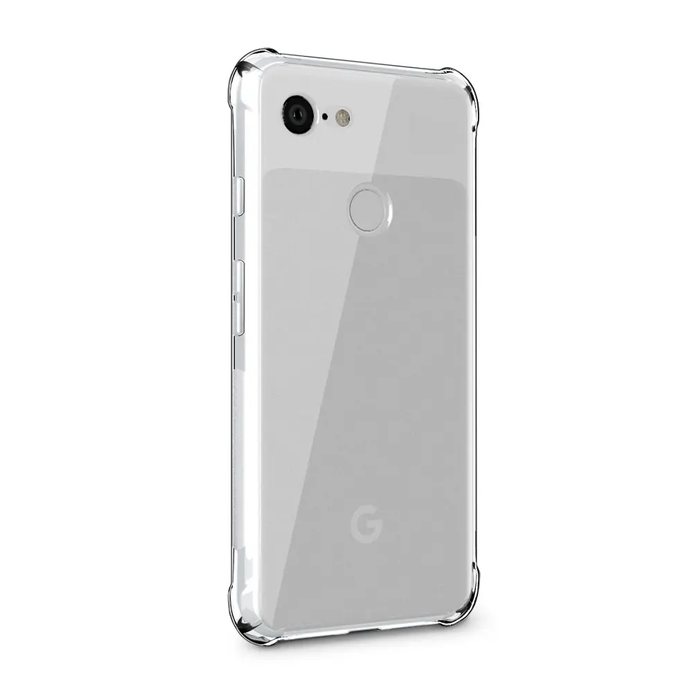 

For Google Pixel 3 5.5'' Crystal tpu Soft Clear Phone Case Soft Silicone Shockproof Slim Rubber Bumper Back Cover for Pixel 3