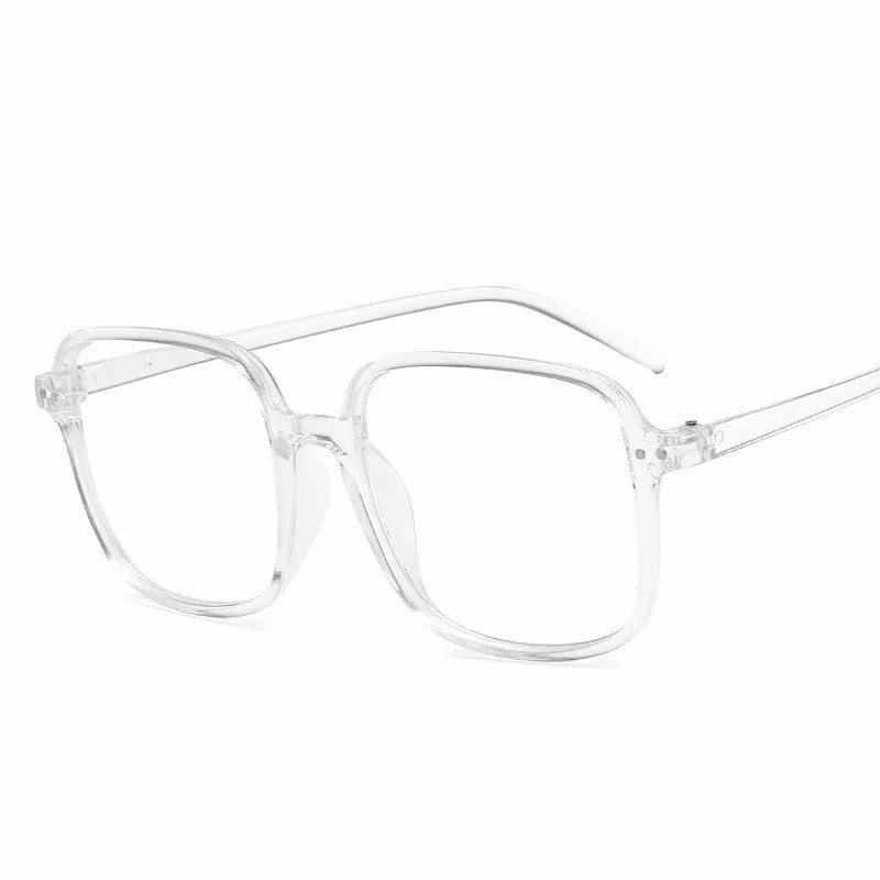 MYT_0315 Anti Blue Light Glasses Women Men Vintage Eyeglass Woman Frame Square Glasses Frame Oversized Big Size Eyeglasses