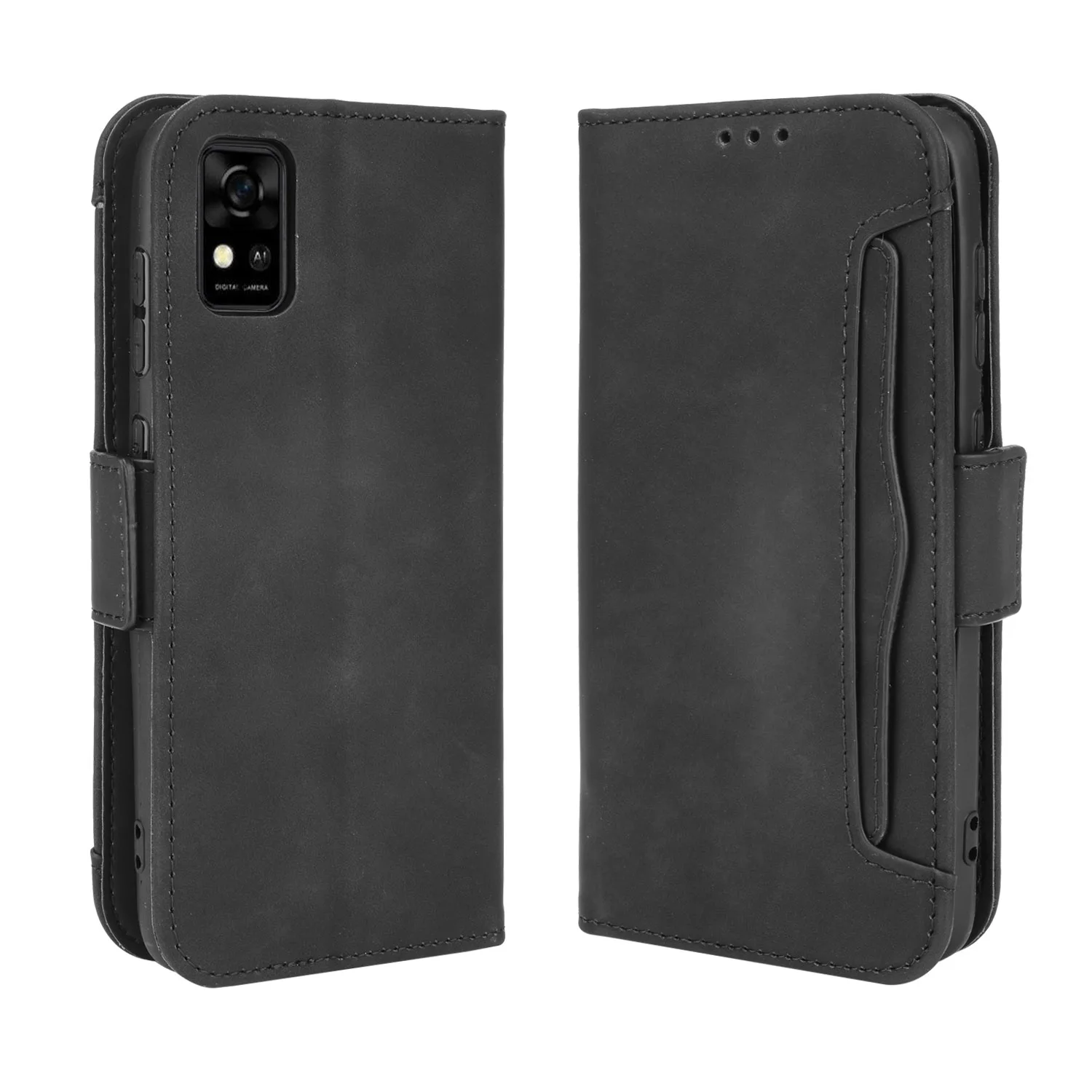 Para zte lâmina a31 caso capa premium couro carteira de couro flip multi-card slot capa para zte a31 bladea31 a 31 a 31 2021 caso