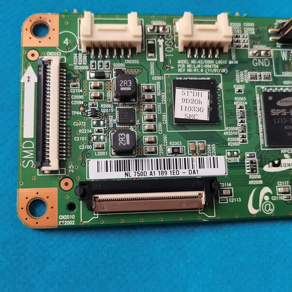 T-CON Logic Board 42/50DH Logic Main LJ41-09475A LJ92-01750A LJ92-01793A Voor 3DTV51858 PS51D450A2 PS43D450A2WXXU PS51D495A1K