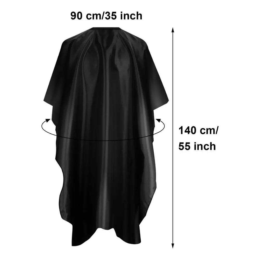 Salon Barber Cape Waterproof Hair Cutting Cape Haircut Styling Cape Hairdressing Cape for Barbers and Stylists