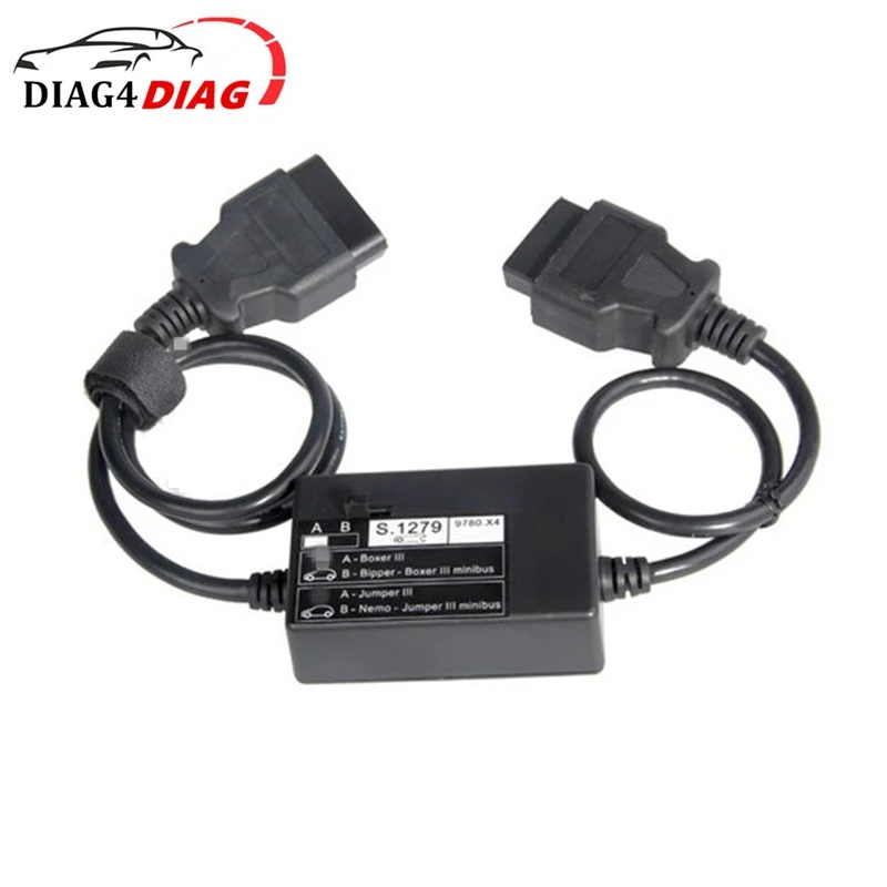 

New module S.1279 Module S1279 of Lexia3 PP2000 Nemo Boxer Jumper III Diagnostic Connector For Peugeot/Citroen Repair Tools