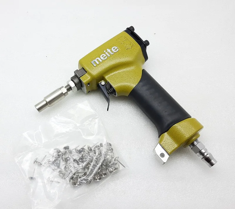 New  096 Pneumatic Pushpin Gun Nailer For Fastening Leather Shoes Picture Frames Wood Plastic ThumbTacks