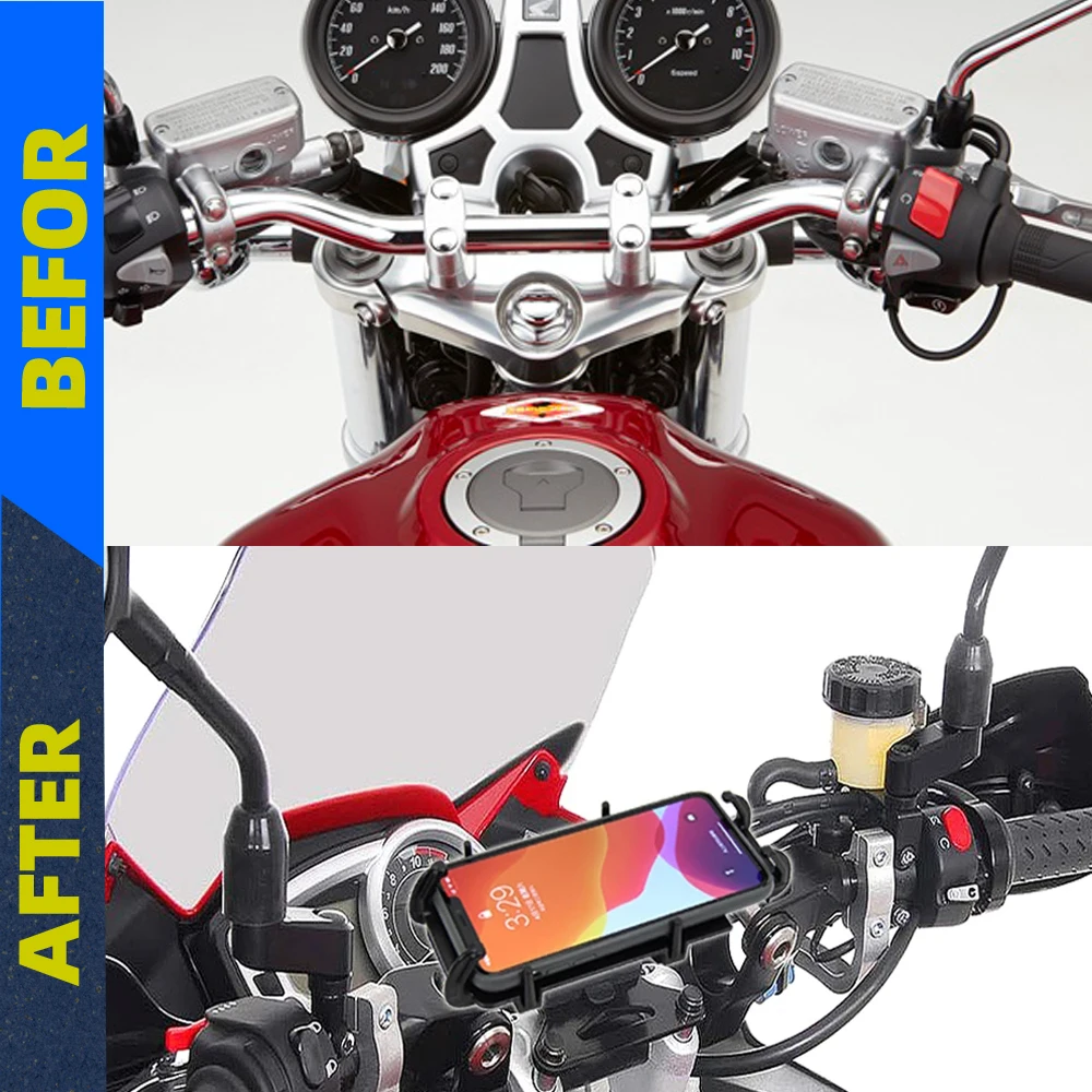 For tiger 800 XCX/XCA 2016-2021 Motorcycle Navigation Bracket GPS Plate Bracket Phone Holder USB 2020 2019 2018 2017