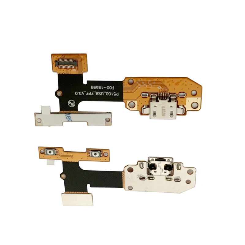 USB Charging Port Module Connector Port Flex Cable For Lenovo Yoga Tablet 8.0 P5000 P5100 Microphone Replacement Parts