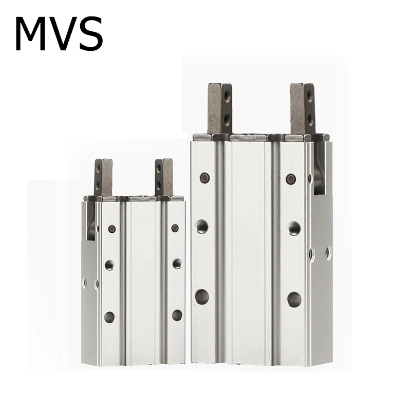 MVS Double Acting Air Pneumatic Parallel Gripper MHY2-10D 16D 20D 25D 32D Finger Cylinder Aluminium Clamps
