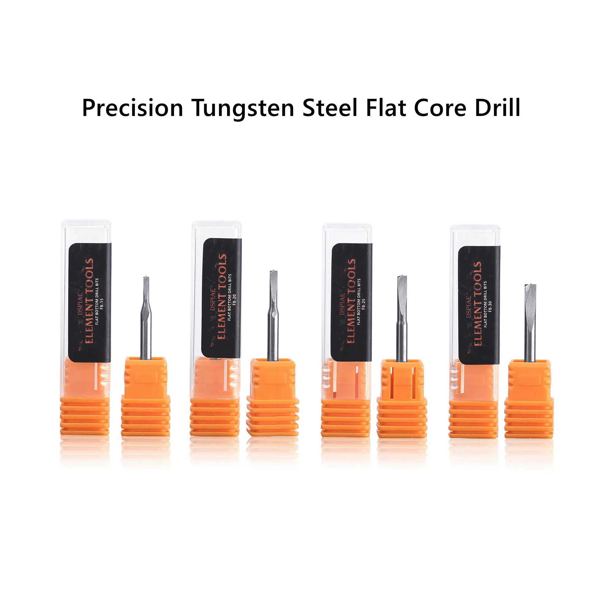 

DSPIAE FB Precision Tungsten Steel Flat Core Drill