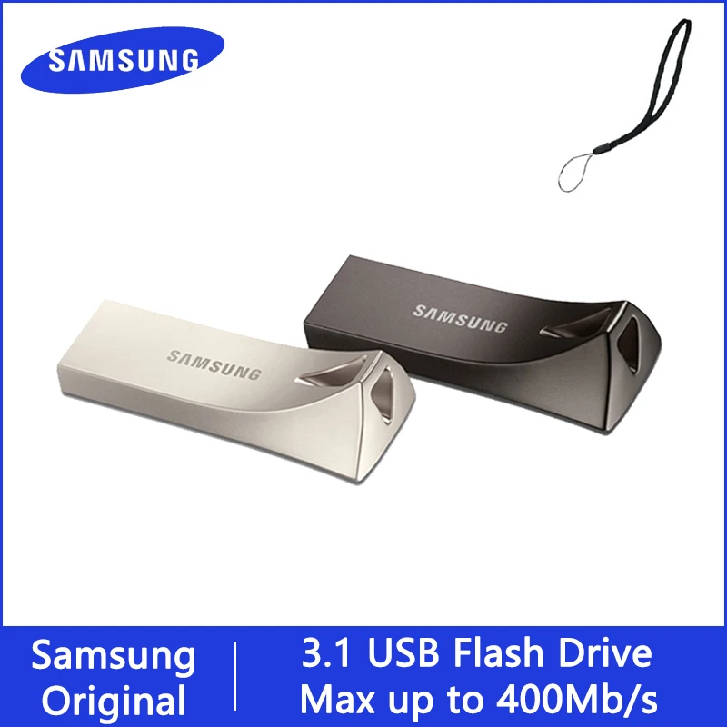 SAMSUNG USB Flash Drive 32 64 128 GB Pendrive 128gb 64gb 32gb 256gb 300MB Penna drive USB 3.1 Bastone di Memoria in Chiave per il Telefono