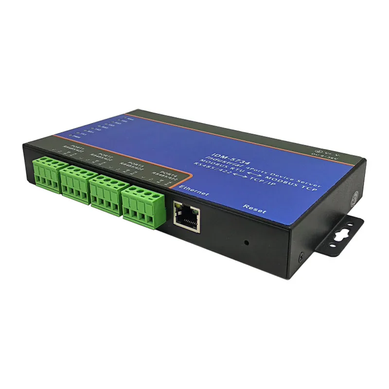 4channel RS-485/422 Serial Server Modbus Gateway 4-port RS485 to Ethernet TCP/IP
