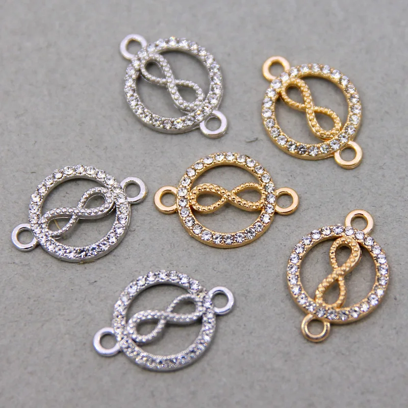 50 قطعة MixL لاينغ دبوس الشعر الحب لونين سبائك الزنك المعلقات الرجعية موصلات لينر لتقوم بها بنفسك سحر مجوهرات اكسسوارات