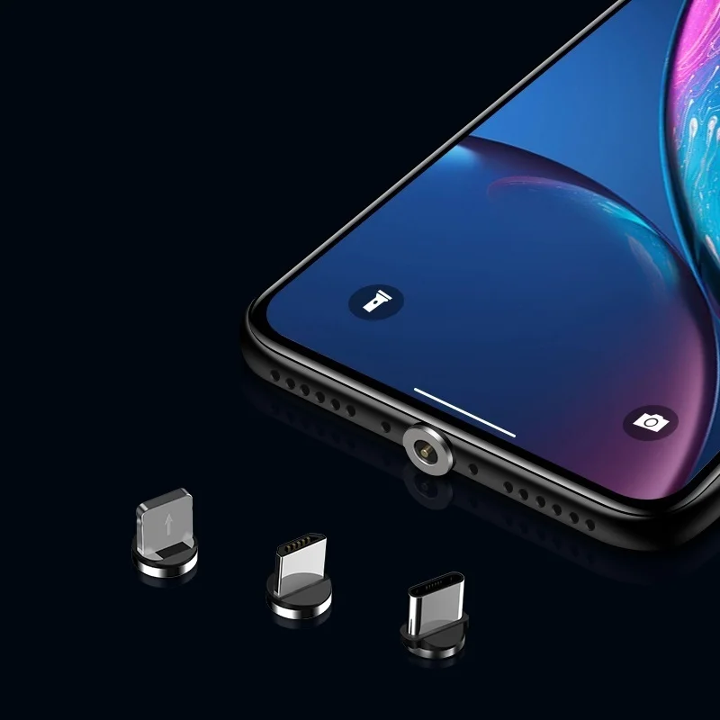 Wtyczka kabla magnetycznego typ C wtyczka Micro USB C szybka ładowarka telefon Micro Usb type-c magnes ładowarka wtyczka do wtyczek iphone