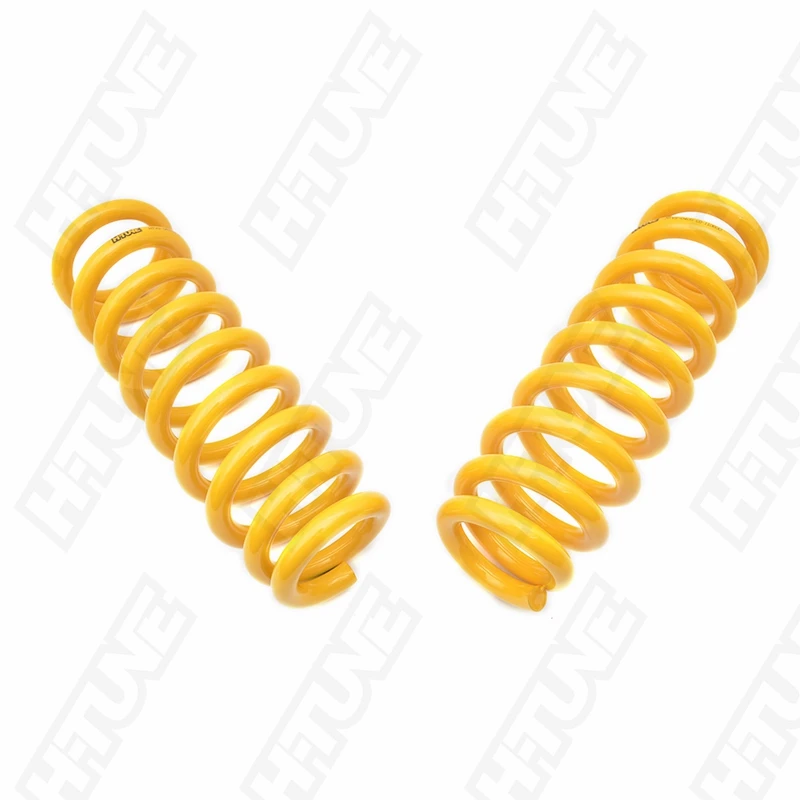 H-TUNE Spring Front Comfort Coil Springs 5MM Raised For Hilux Vigo Revo KUN GGN 25 26 KZN 35 36 2005++