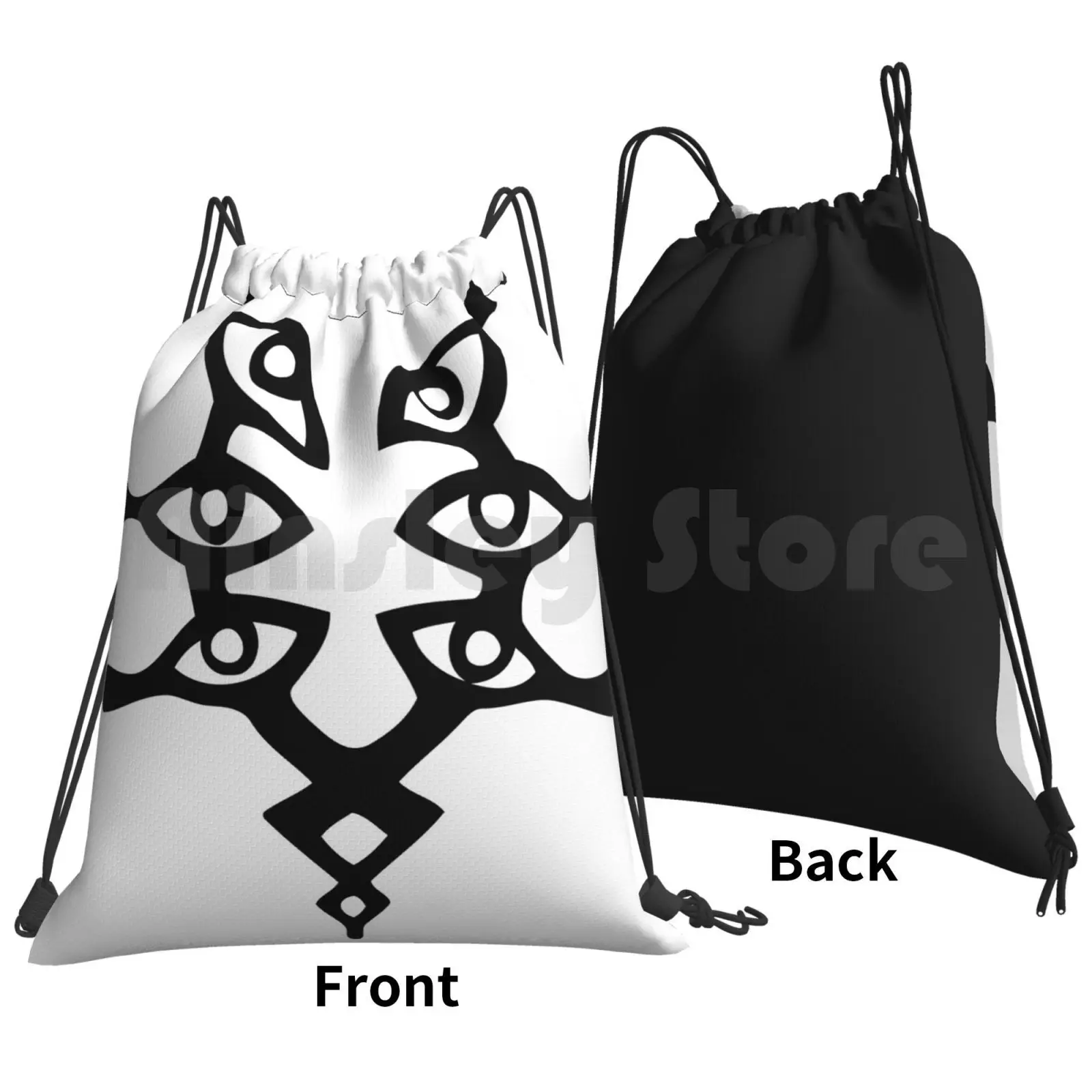 Grima-Fire Emblem Awakening Backpack Drawstring Bag Riding Climbing Gym Bag Video Games Subtle Symbol Fire Emblem Chrom