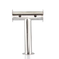 KegLand Stainless Modular 76mm Flange Font - Double Tee Beer Home Brewing