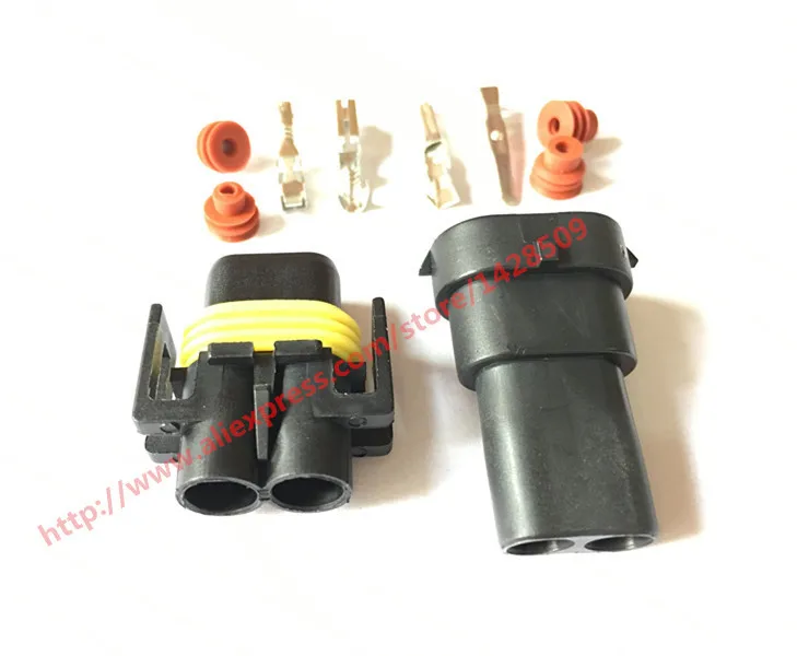 1 Set 2 Pin Kit Weiblich Männlich 880 Buchse Stecker Nebel Lampe Licht H11 H8 H9 Lampe Buchse 12124819