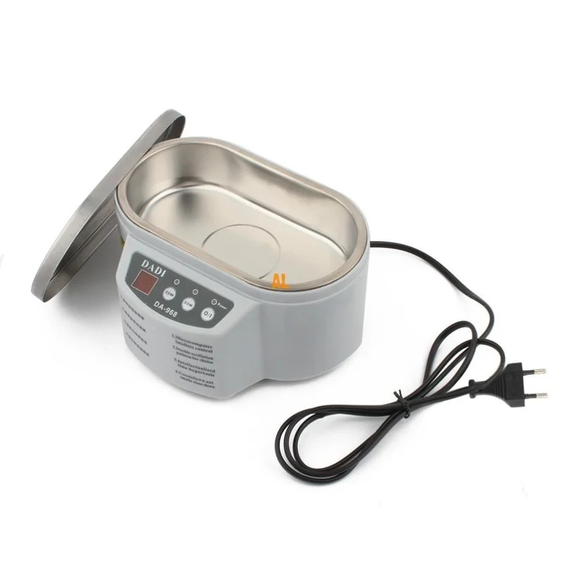 Mini limpador ultrassônico de banho para relógio com joalheria e placa de circuito ic 30w/50w 220v ou 110v
