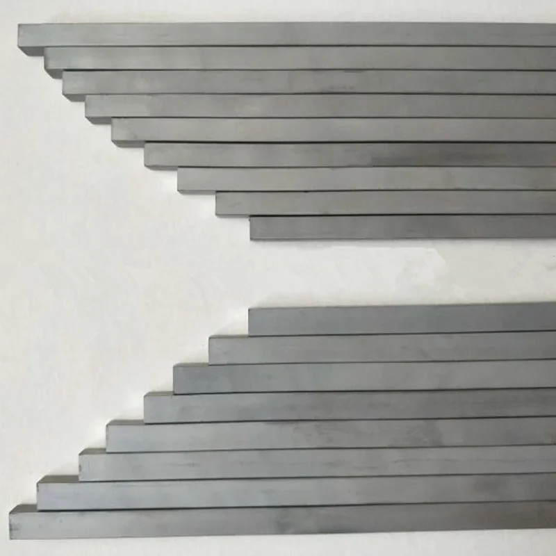 Thickness 6mm Tungsten Steel Strip YG8 Hard Alloy Tungsten Steel Blade Flake Wear-resistant Abrasive Plate Material Customizable