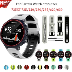 Bracelet pour montre intelligente Garmin Forerunner 235 Bracelet de remplacement pour Garmin Forerunner 230/220/235/620/735XT