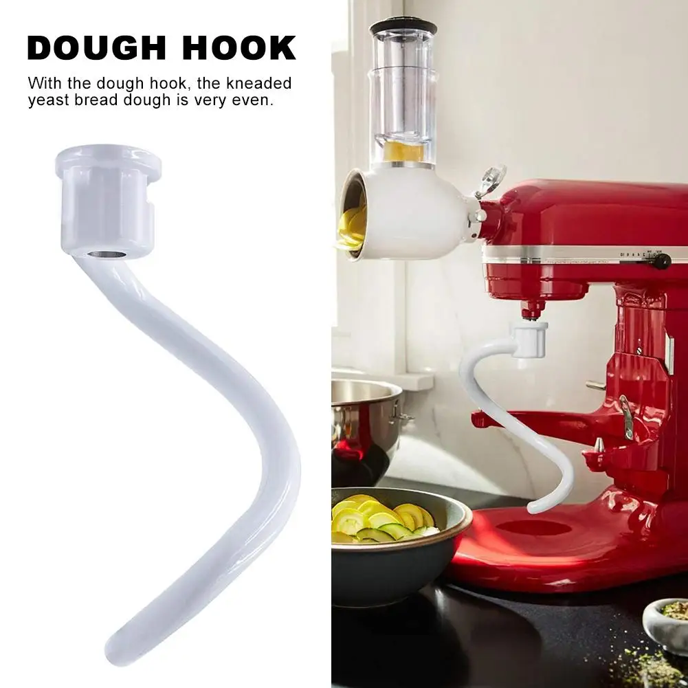 Verwendbar für KitchenAid Mixer-Knethaken KV25G0X. 5,5-6QT Vertikaler Mixer mit Spiralbeschichtung und Rührhaken – Detail 1