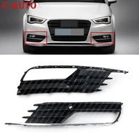 Cubierta de luz antiniebla del parachoques delantero del coche, rejilla inferior para Audi A3 Quattro SEDAN 2013, 2014, 2015, 2016, 2017, 8V5807681A, 8V5807682A